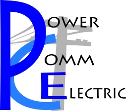 PowerComm Electric Logo central square, ny